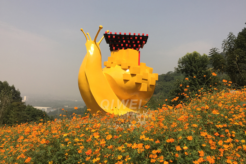 歌乐山国际慢城——《蜗牛》雕塑